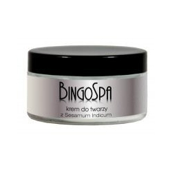 BINGOSPA Krem do twarzy z olejkiem sezamowym 100g